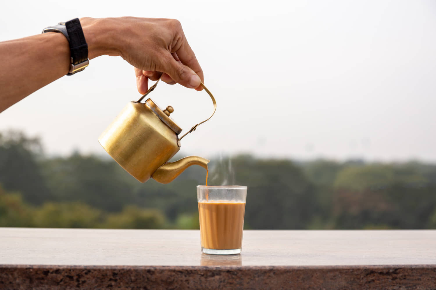 extra strong tea